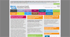 Desktop Screenshot of healthhumanities.org