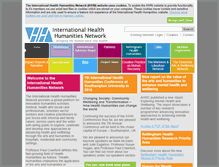 Tablet Screenshot of healthhumanities.org